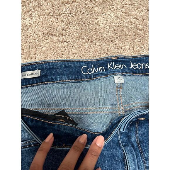 Calvin Klein Slim Boyfriend Jeans Med Wash size 31 - Picture 3 of 5
